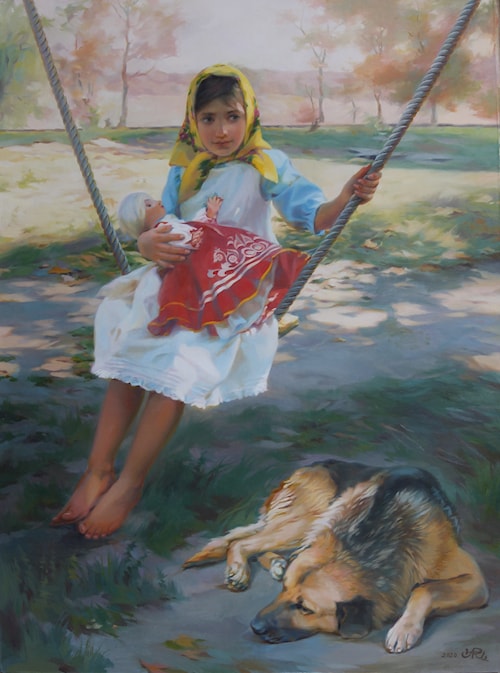 The Girl on the Swing